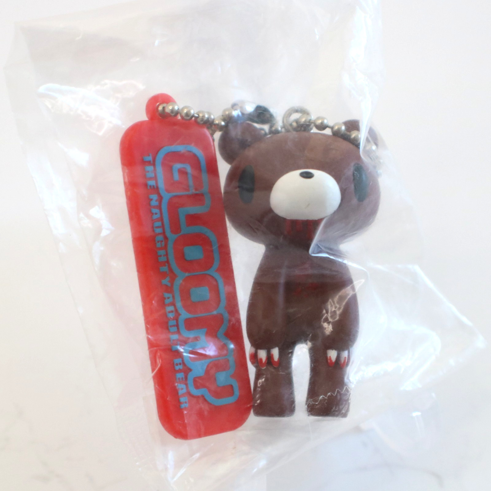 Gloomy Bear Brown Keychain 2003 Bloody Kuma Chax GP PVC Figure Japan NEW