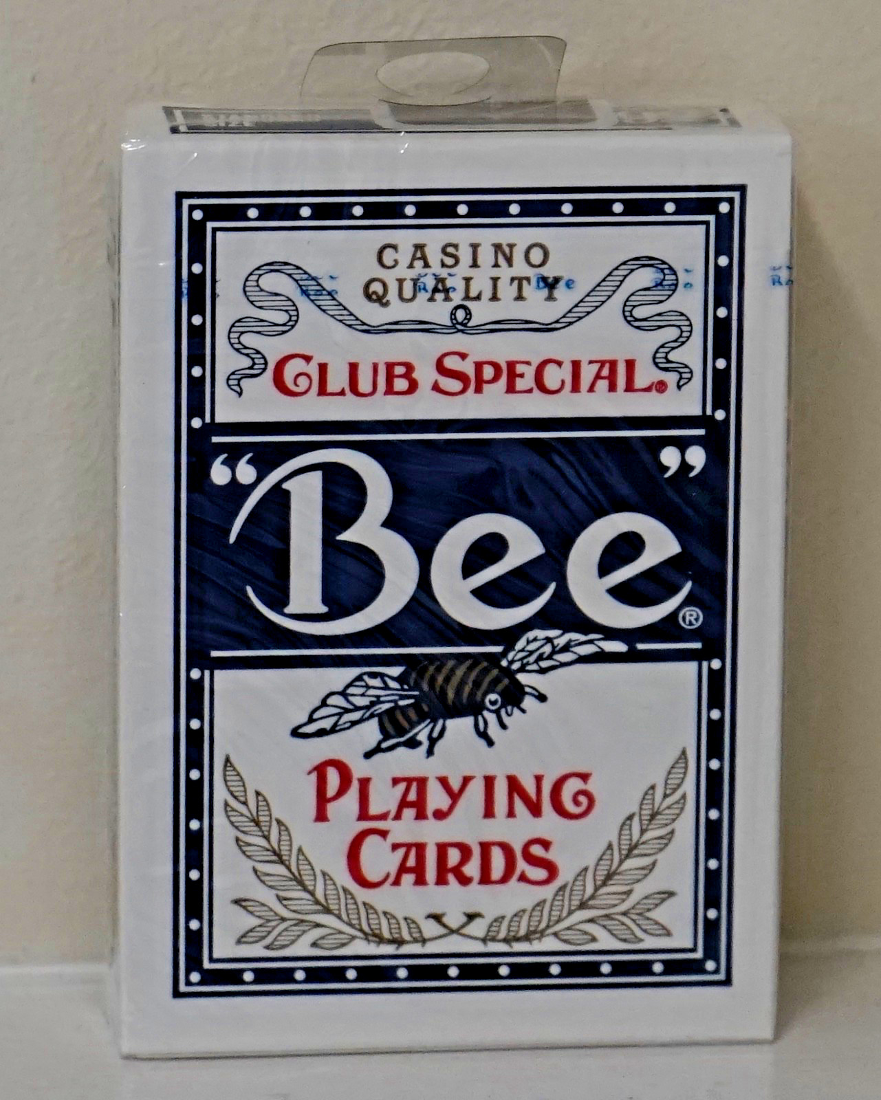 Casino Quality Club Special Bee Playing Cards (Blue Deck and Red Deck)