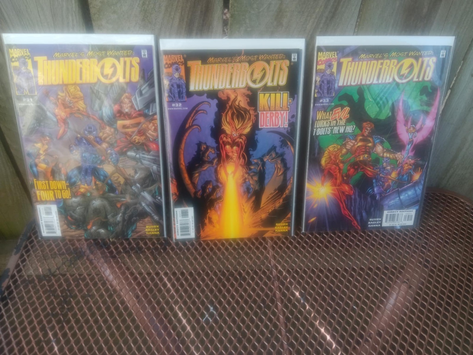 MC Thunderbolts Vol. 1 #\'s 31, 32, 33, 34, 35, 36, 37, 38