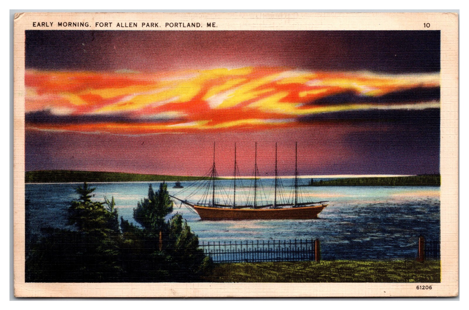 Early Morning, Fort Allen Park, Portland, Maine