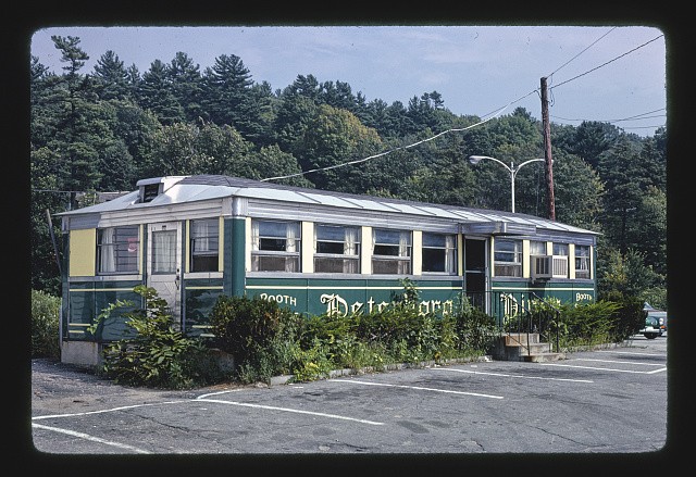 Photo:Peterborough New Hampshire Peterboro Diner 1979 roadside diner