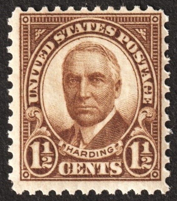 1930 Warren G Harding 96 year old 1 1/2 Cent US Postage Stamp MINT