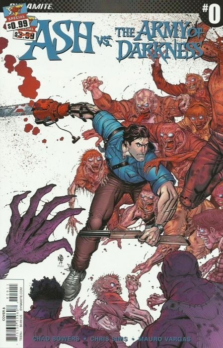 ASH VS. THE ARMY OF DARKNESS #0 BY DYNAMITE 2017 1$ COMIC SALE + BONUS