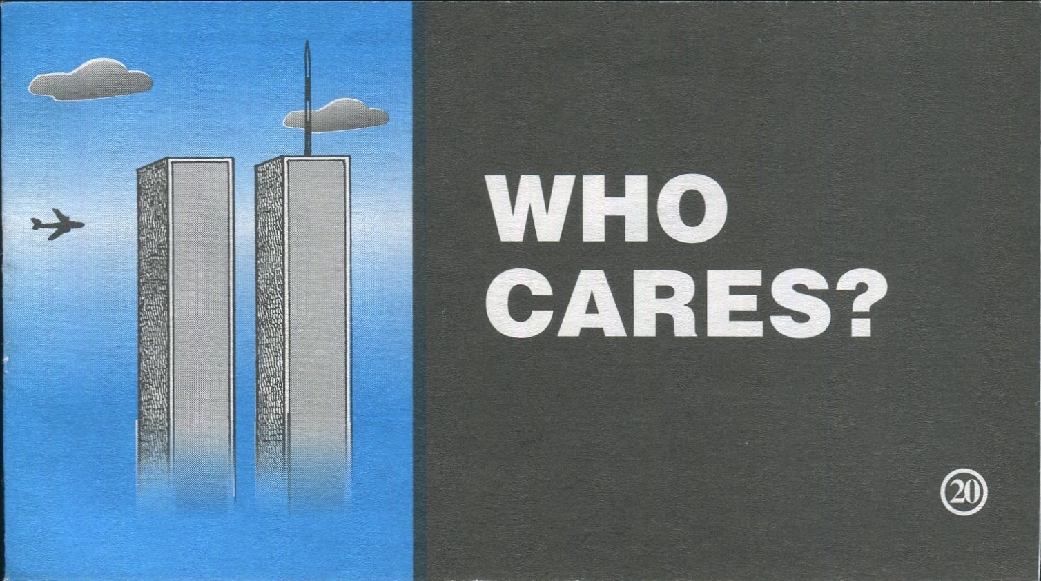 New OOP Who Cares? Chick Publications Tract - Jack