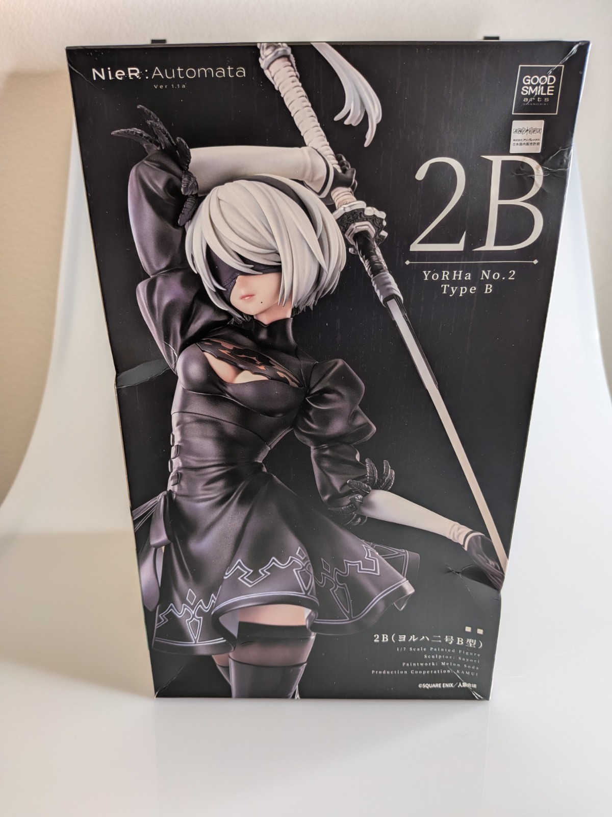 NieR:Automata Ver1.1a YoRHa 2B 1/7 Scale Figure Good Smile Arts Shanghai Company