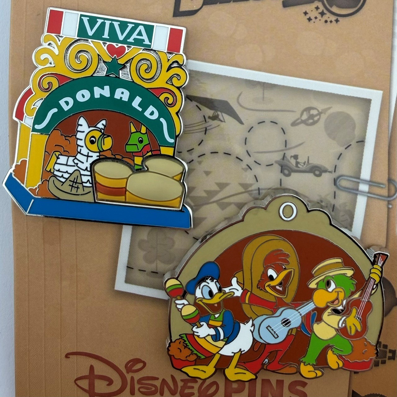 2026 WDW Gran Fiesta Tour Set THREE CABALLEROS - EPCOT-Daring Detectives Series