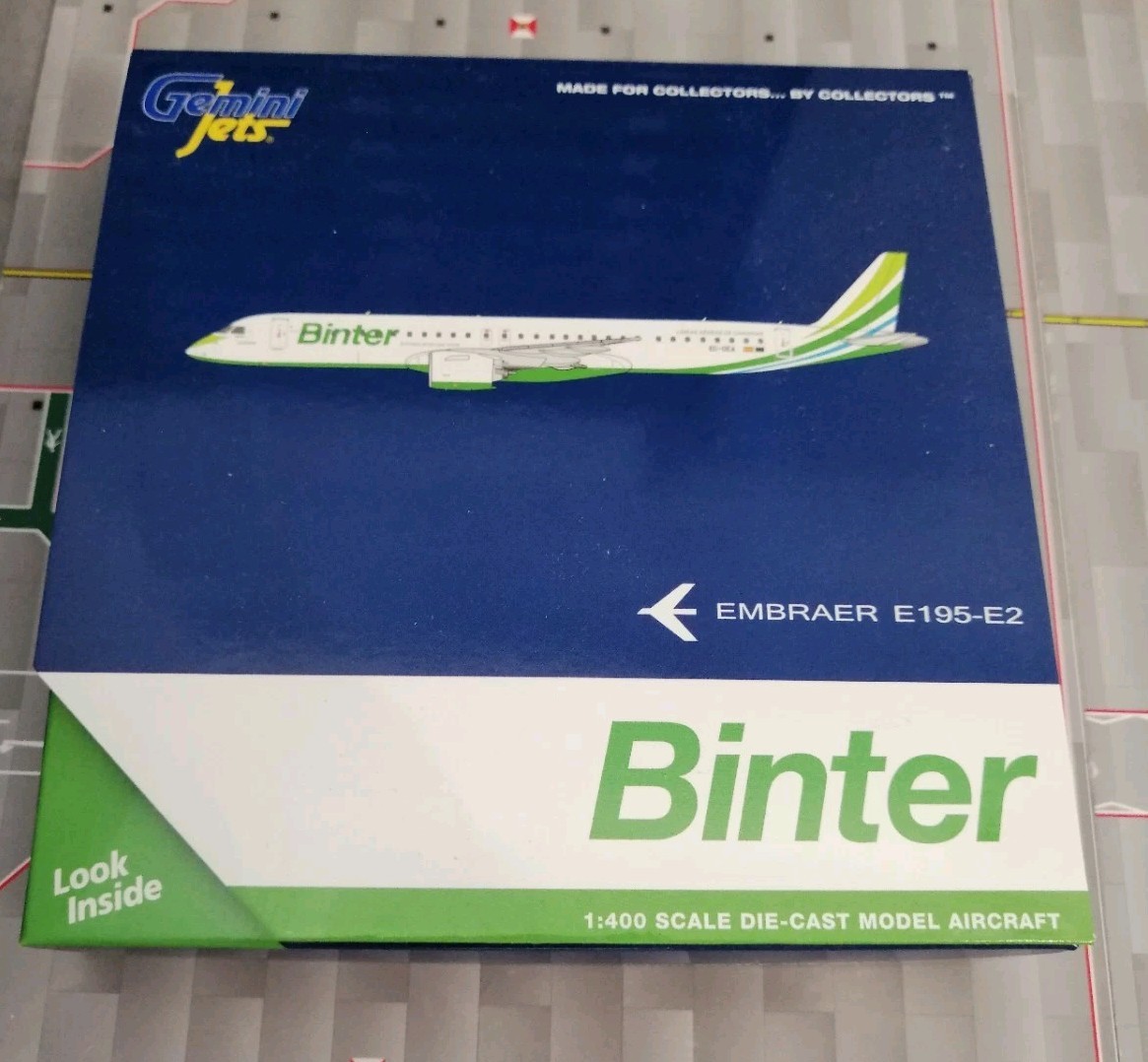 BINTER Canarias Embraer  E195-E2 EC-OEA 1/400 by Gemini Jets. BRAND NEW 