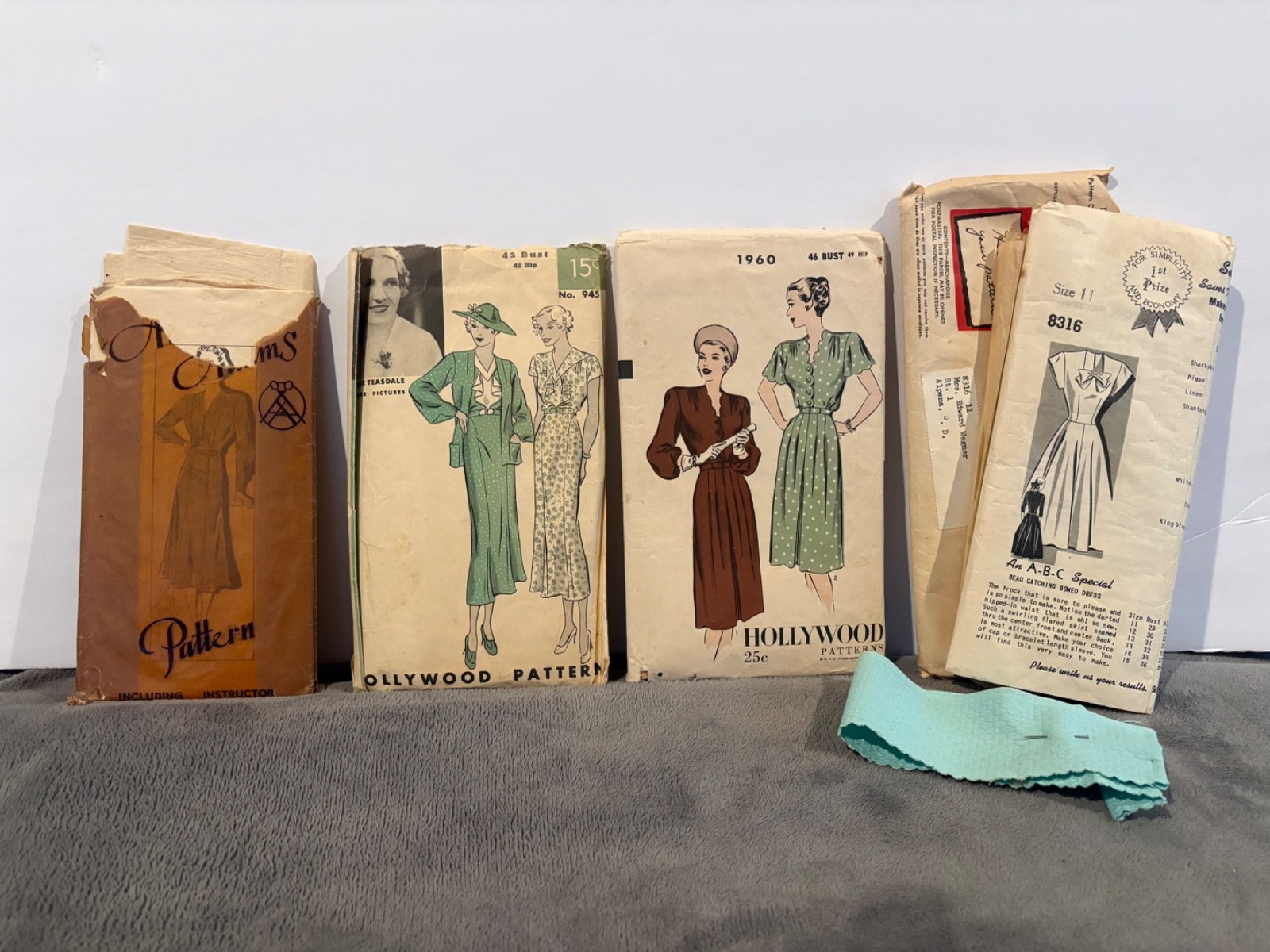 Vintage Patterns Lot VERY OLD