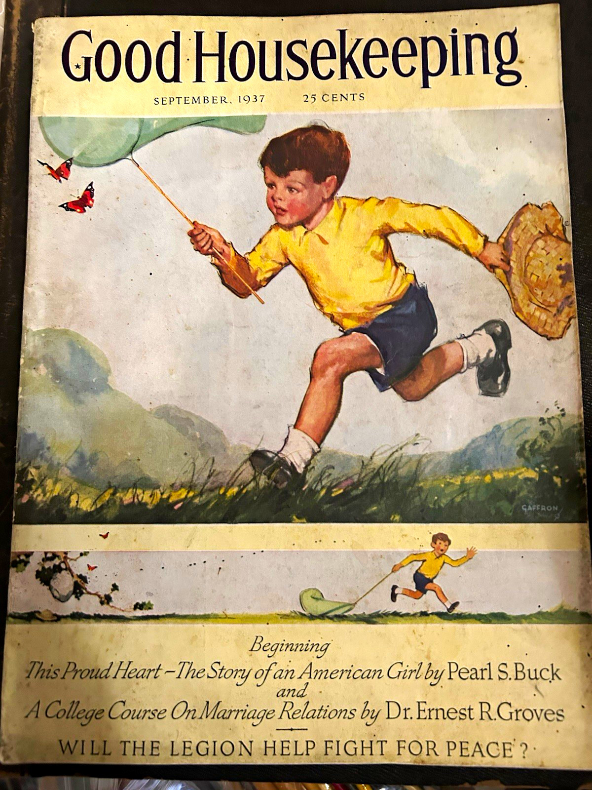Vintage Good Housekeeping Magazine September 1937 Vol 105 No 3 Issue
