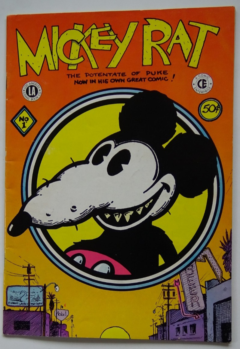 Comic Book- Mickey Rat #1 1972 Crill/Armstrong 1st Print