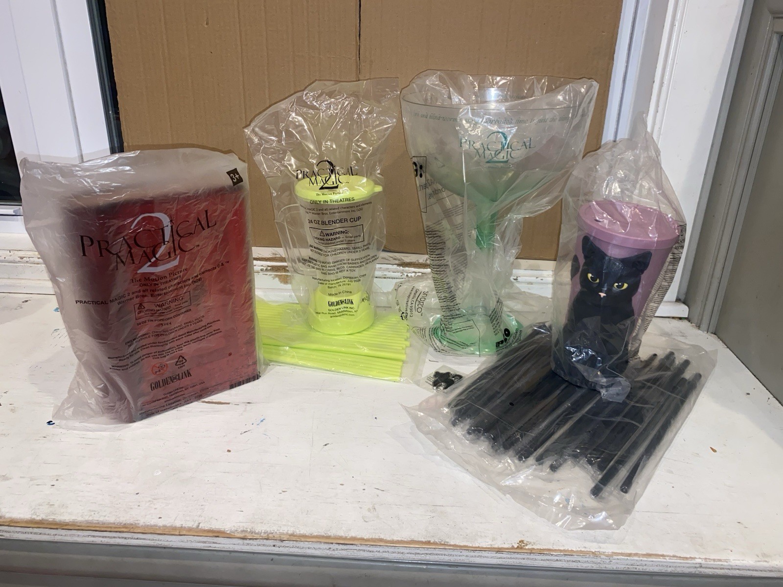 Practical Magic 2 Popcorn Bucket & Cup Set Of AMC Theaters Ready To Ship