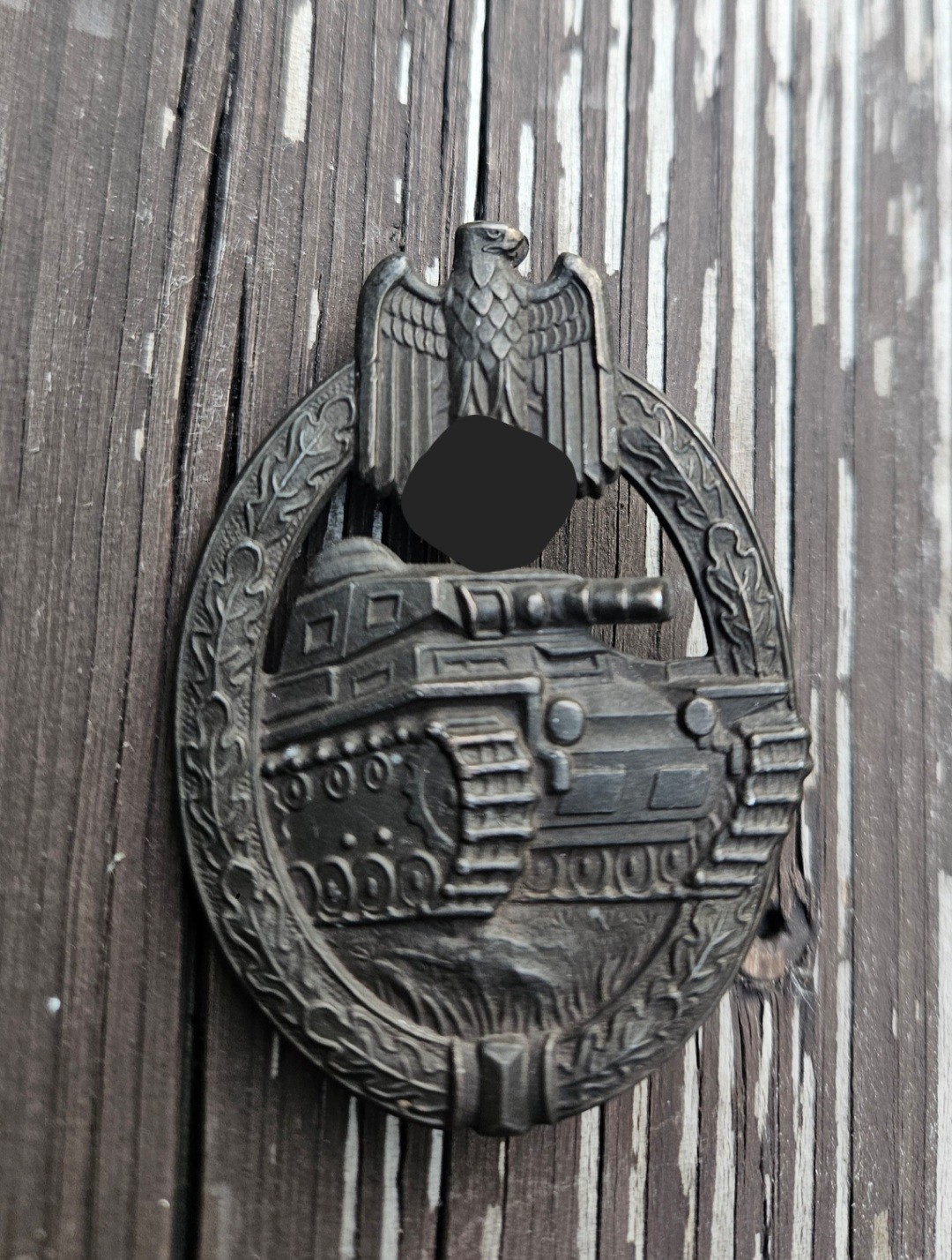 WW2 WWI Tank Badge Pin German