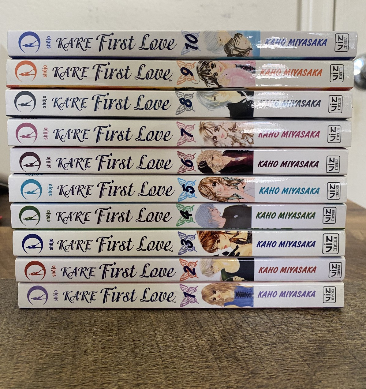 Kare First Love manga volumes 1-10 complete set in English Viz Media