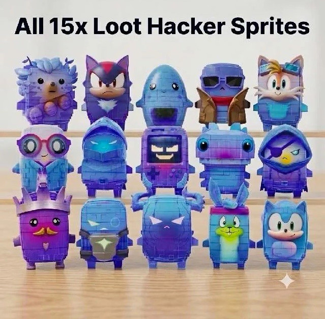 Fortnite Loot Hacker Sprites (Buy 2 Get 1 Free)