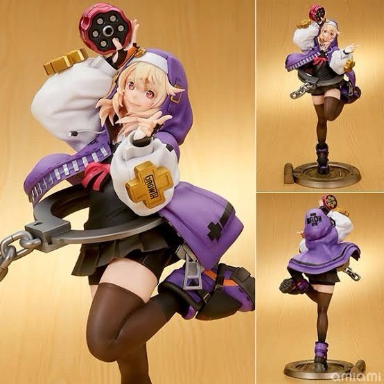 Guilty Gear Strive Bridget Figure Purple Color Limited Authentic Japan