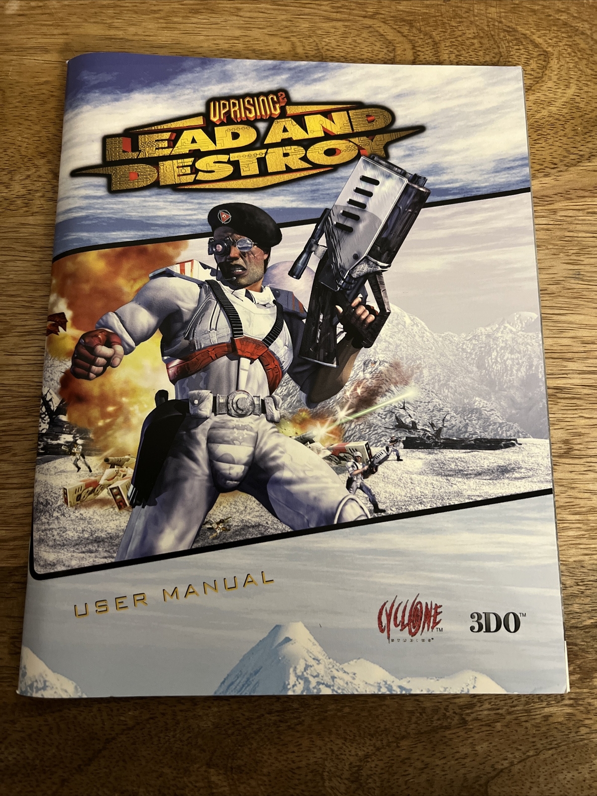 Uprising 2 Lead And Destroy 3D0 User Manual Book Cyclone 