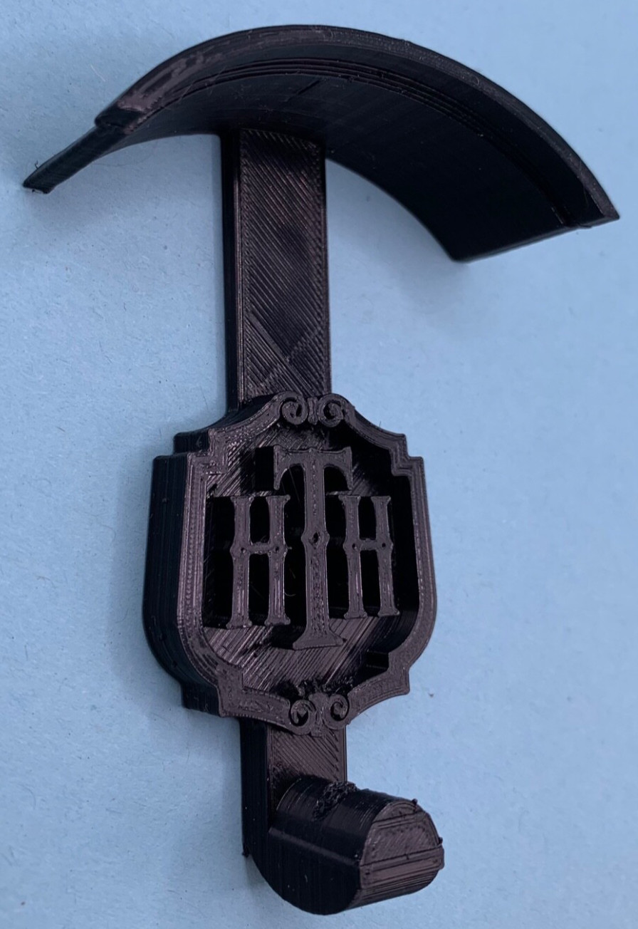1x3D Printed Hollywood Tower Hotel Wall Mount Disney/Loungefly Ears & Backpack