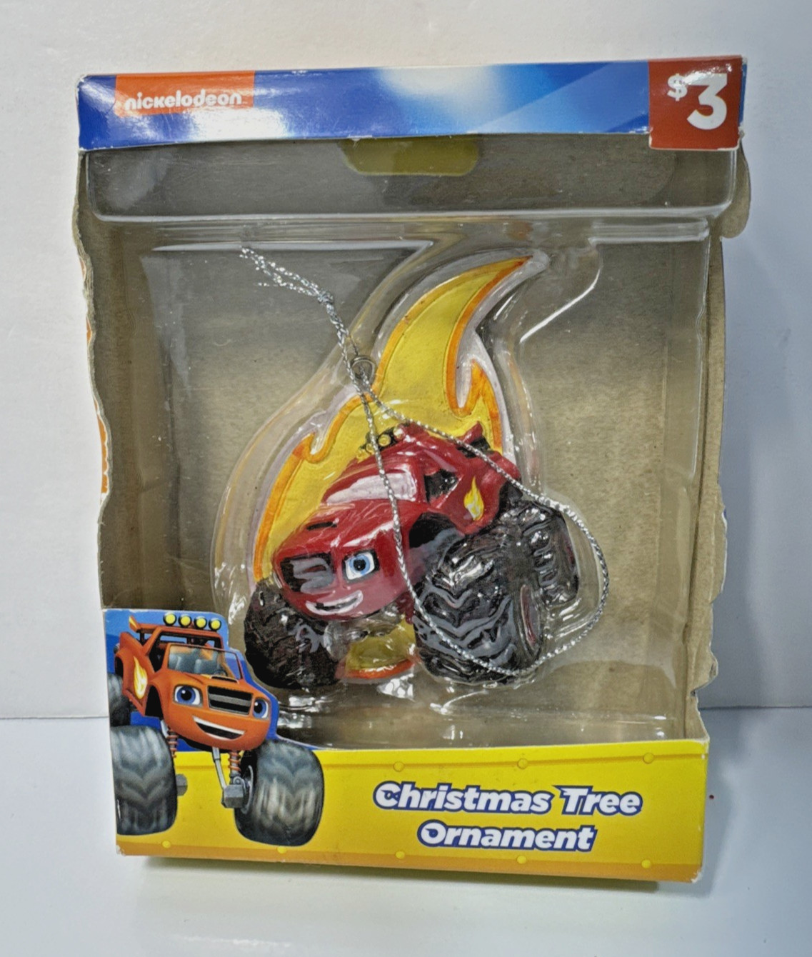 Blaze and the Monster Machines Christmas Tree Ornament — ©2016 (New Old Stock)