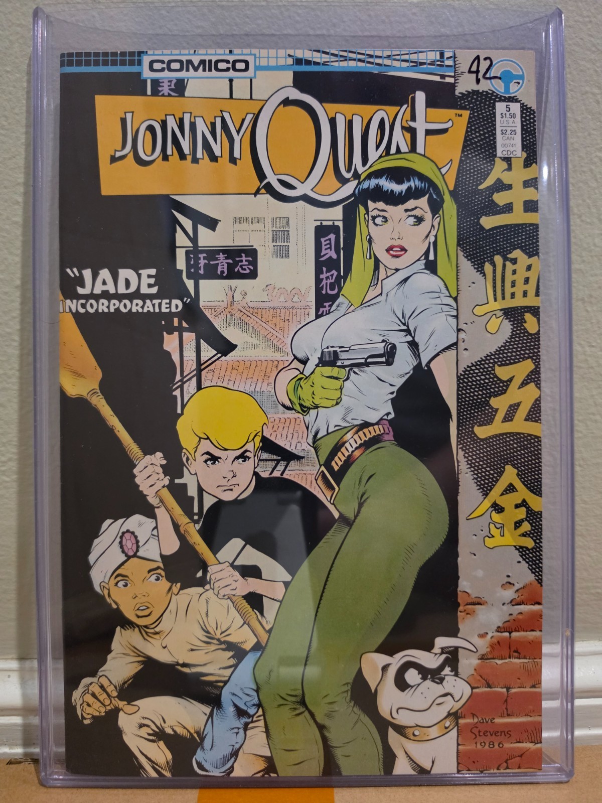 Jonny Quest #5 (Comico Comics October 1986)