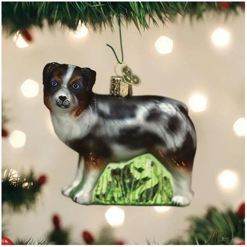 Old World Australian Shepherd Ornament