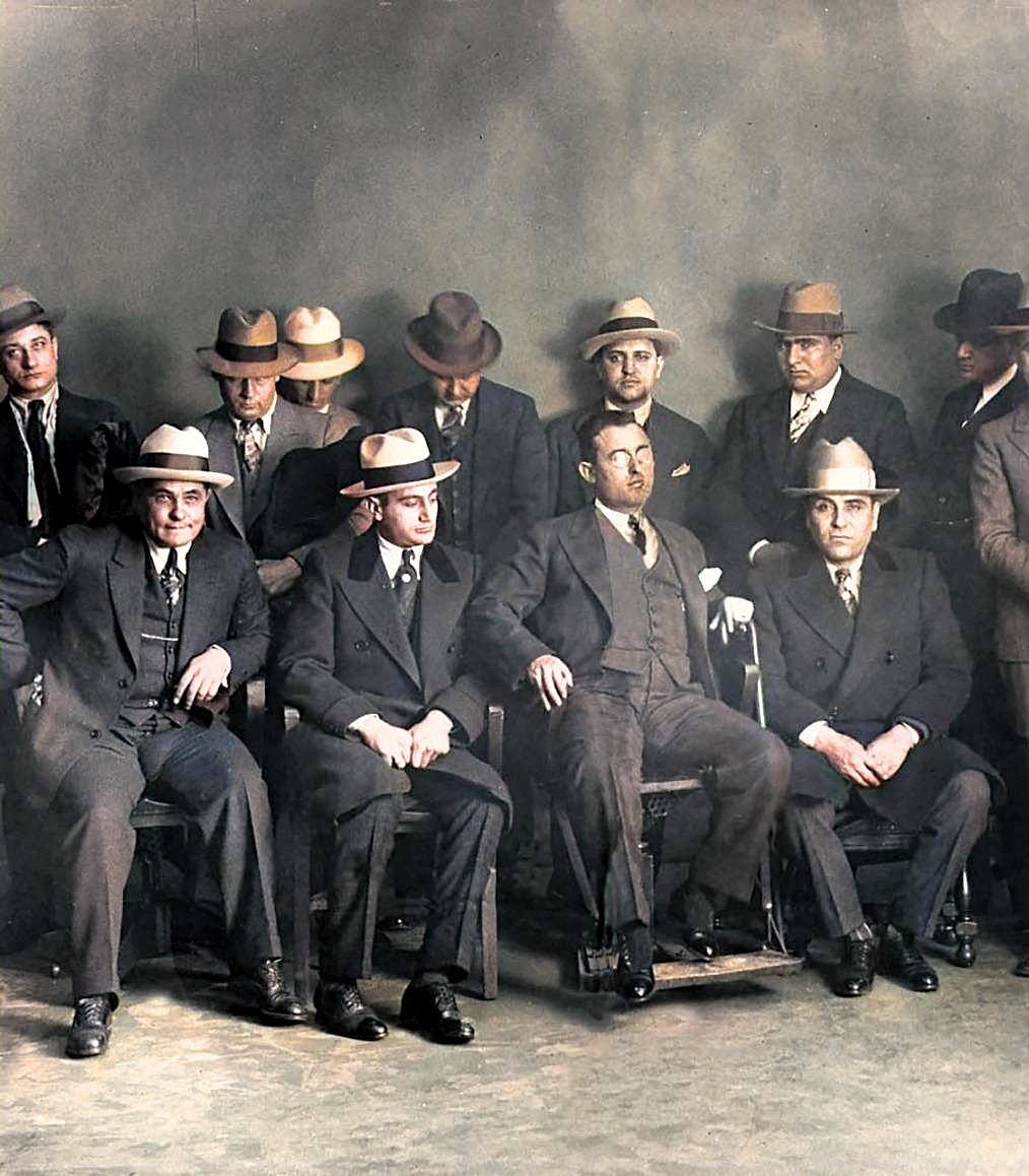Gangsters, Mafia, Crime Boss vintage photo reproduction  165