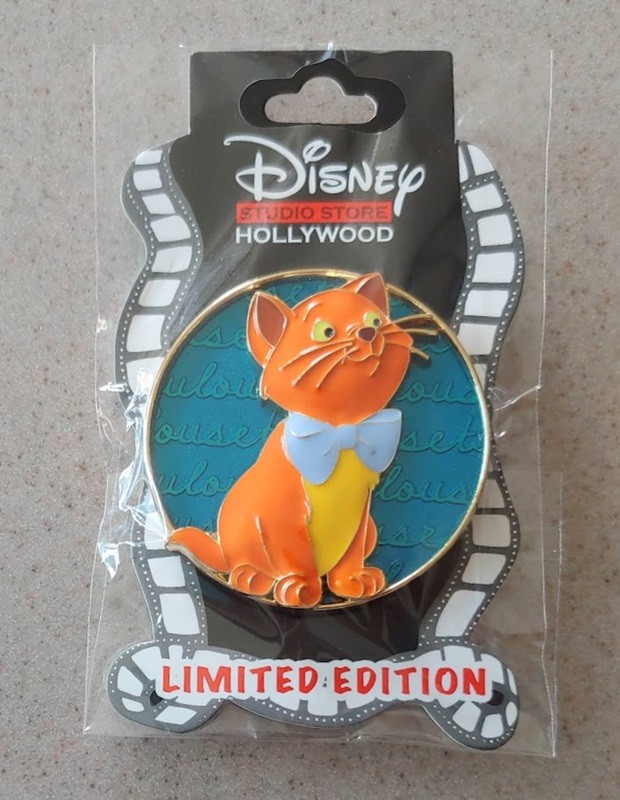 Disney Pin DSSH DSF Toulouse Aristocats Cursive Cutie D23 LE400