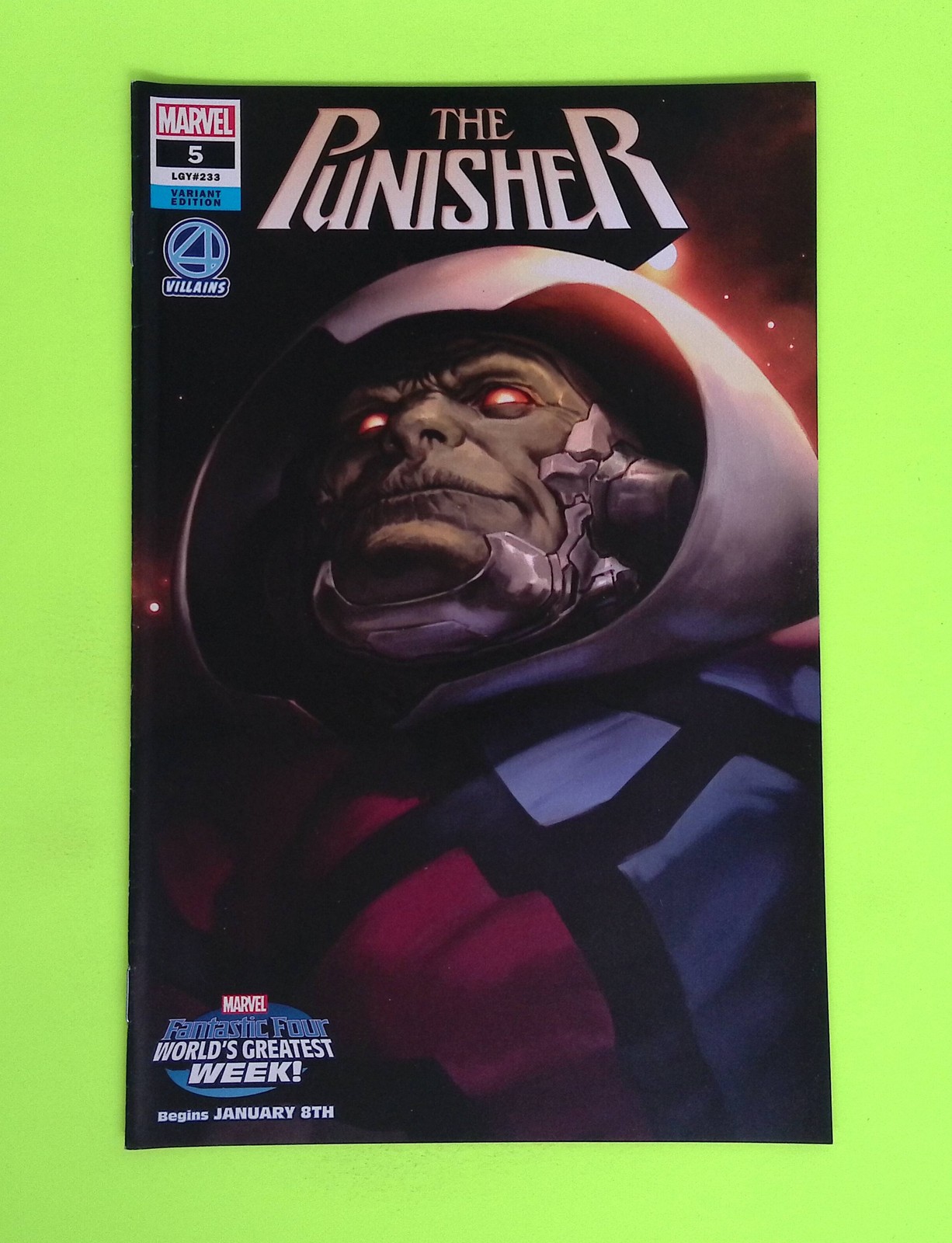 Punisher #5d Vol.12 2019 Marvel Comics Variant 8.0 Comic Book M67-206