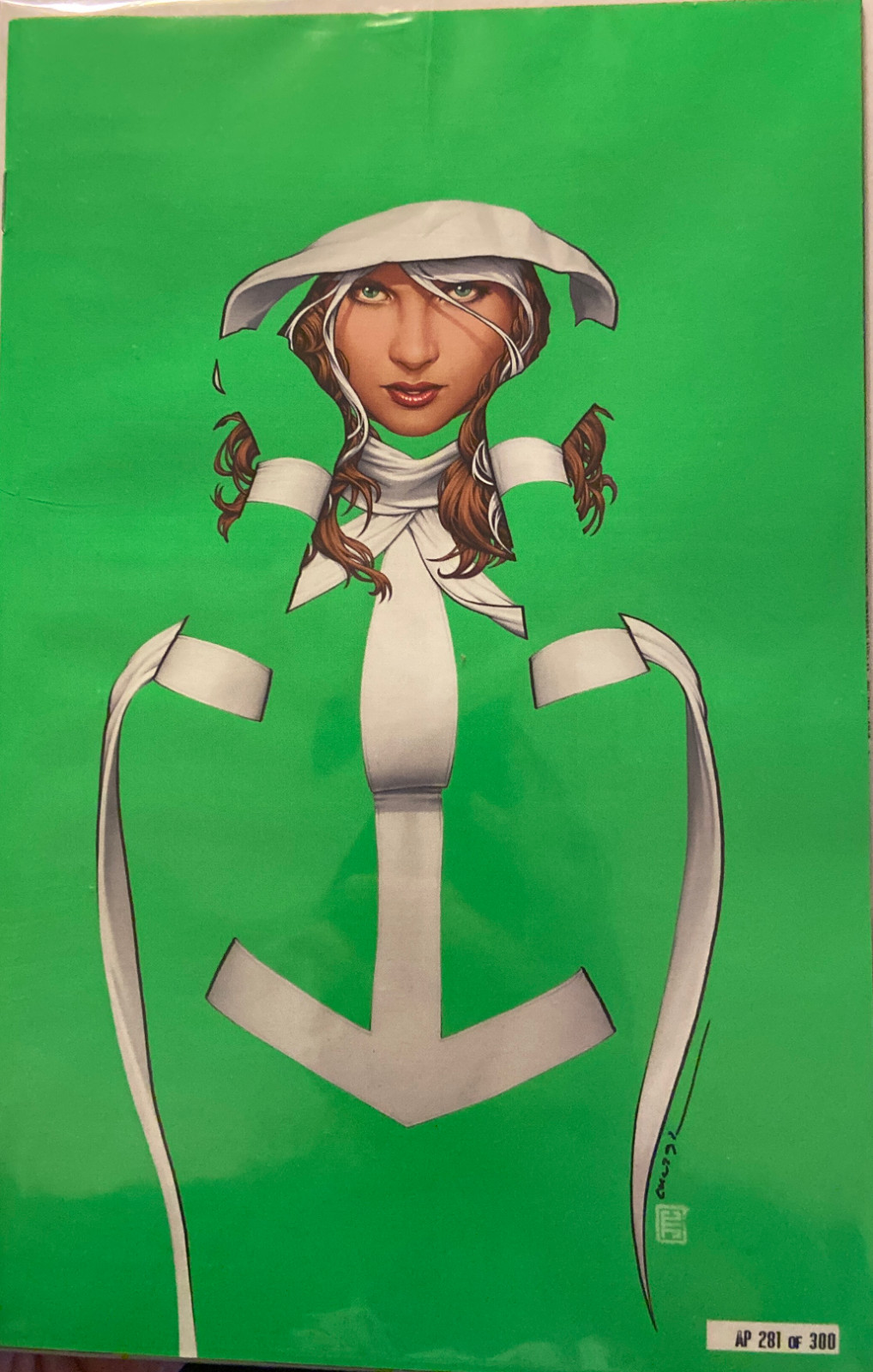 Uncanny X-Men #21 JTC EXCLUSIVE | Rogue 300 print Artist Proof Negative Space