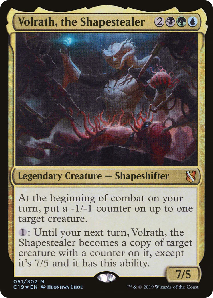 Volrath, the Shapestealer [Commander 2019] Magic MTG