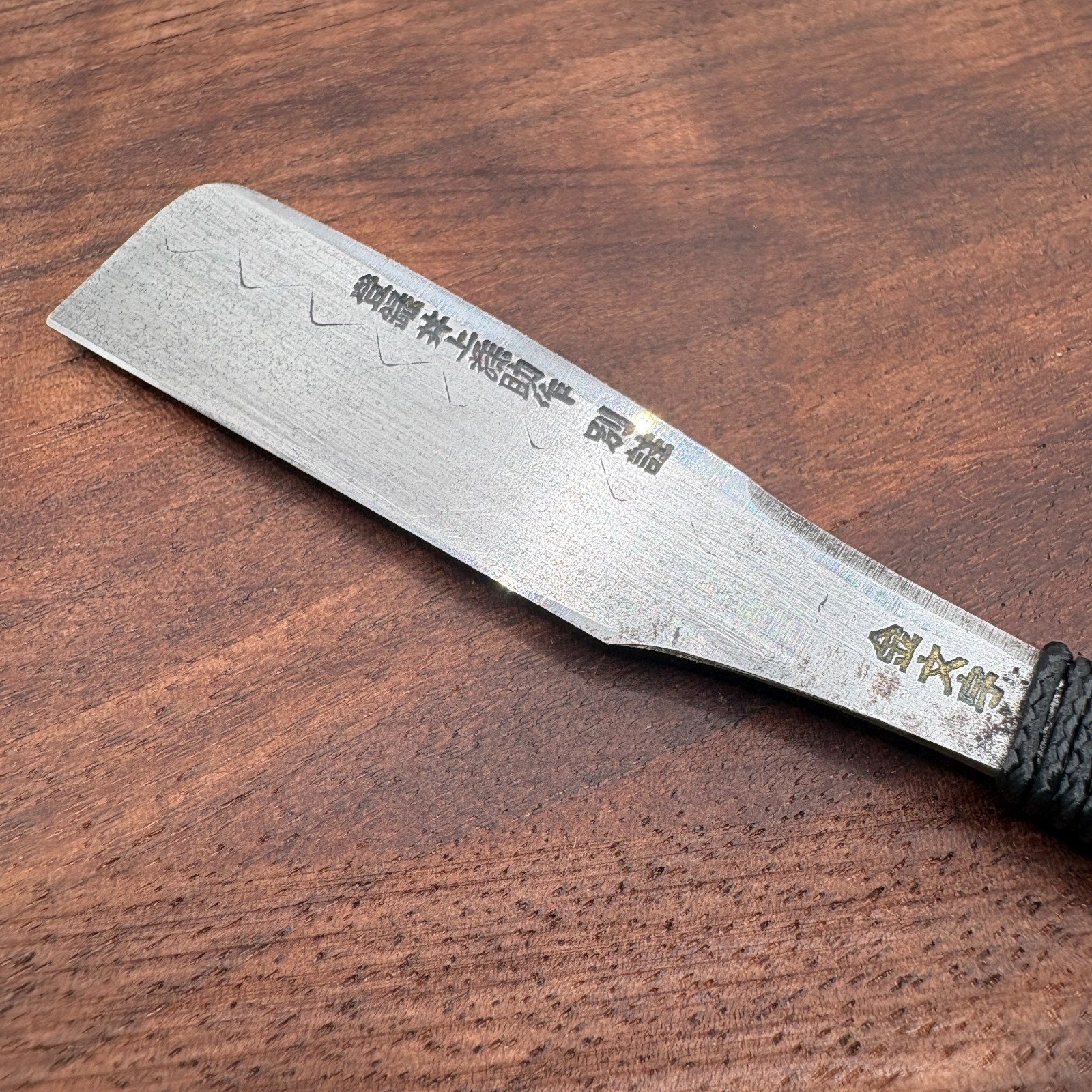 Inoue Tosuke Gold Lettering Japanese Kamisori Straight Razor Shave Ready HHT