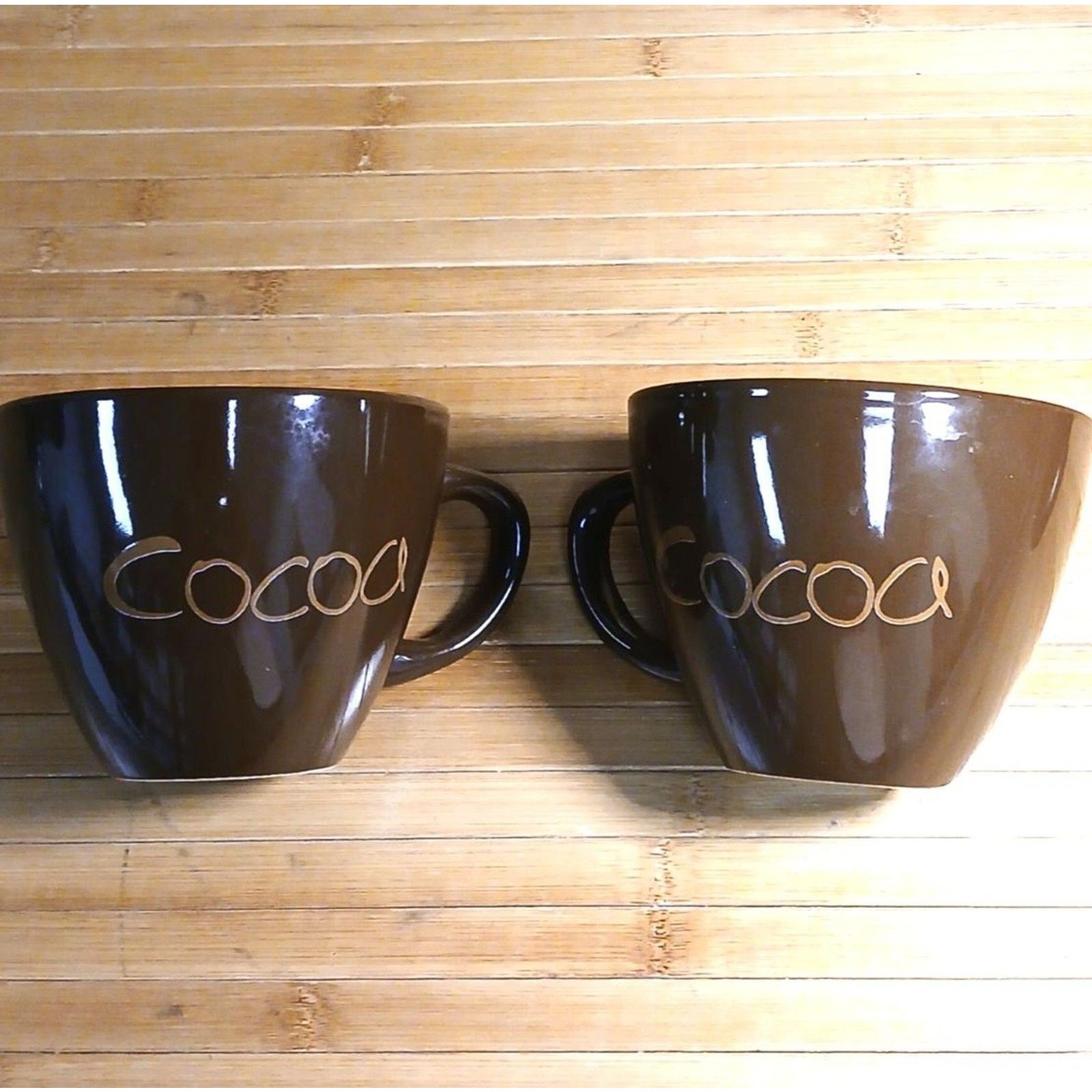 Lot of 2 Shonfeld\'s Coffee Cocoa Mug | Cug Microwave & Dishwasher Safe