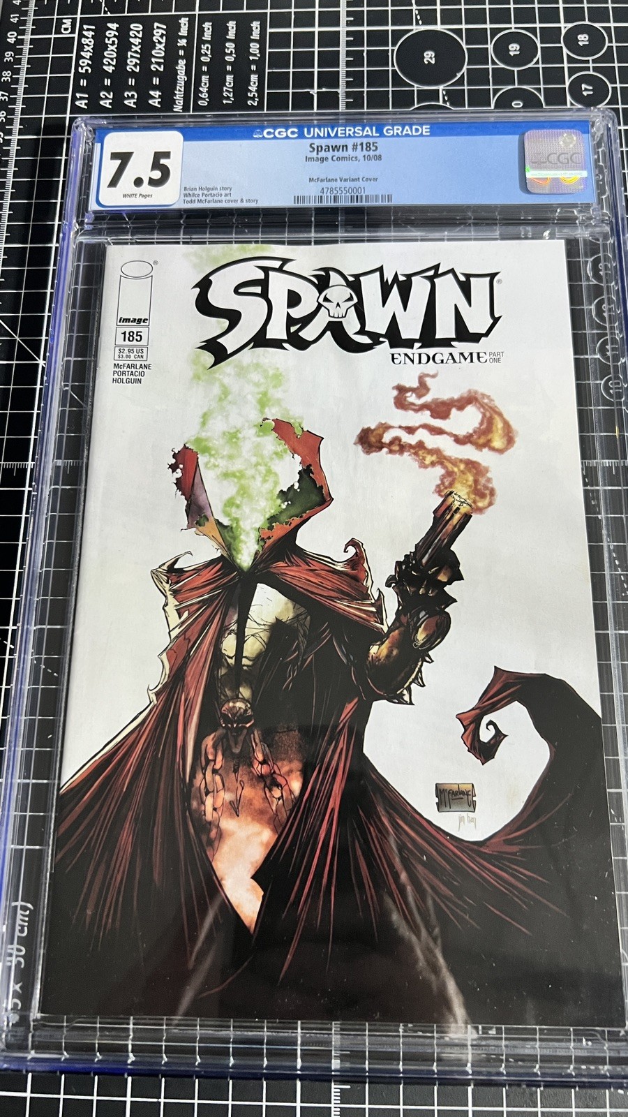 Spawn #185 Headless McFarlane Variant - VERY RARE - CGC 7.5