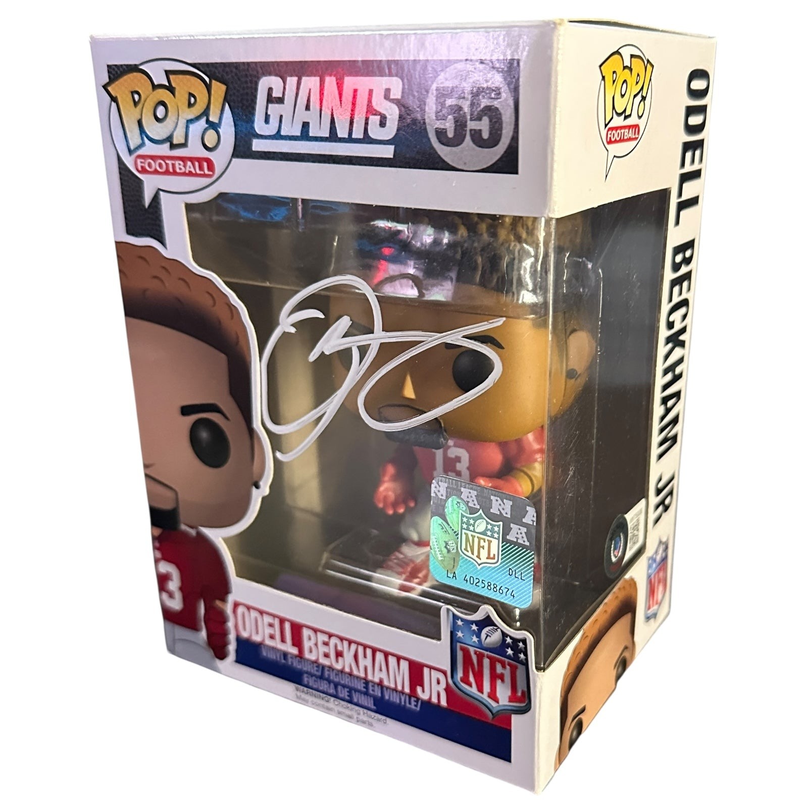 Odell Beckham Jr. Autographed Funko Pop - Beckett