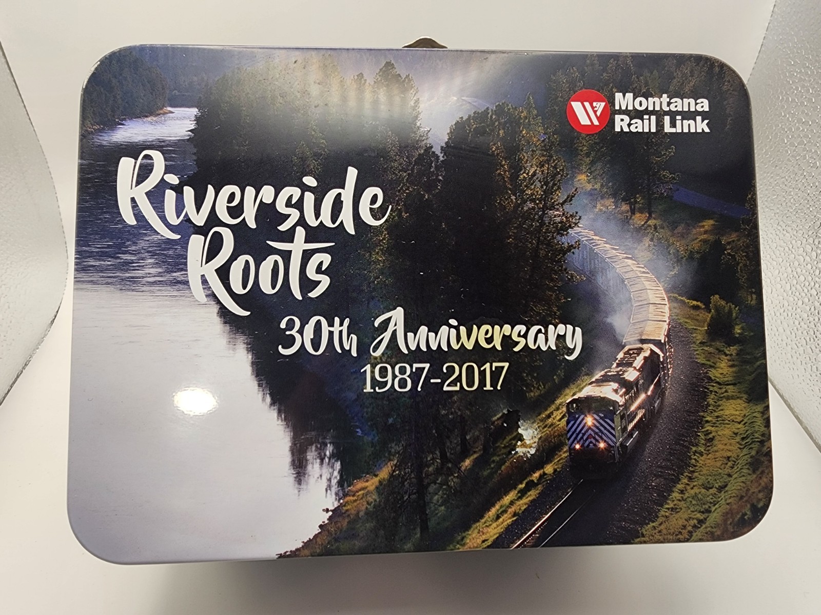 Rare Montana Rail Link Riverside Roots 30th Anniversary Lunch Box Collectors