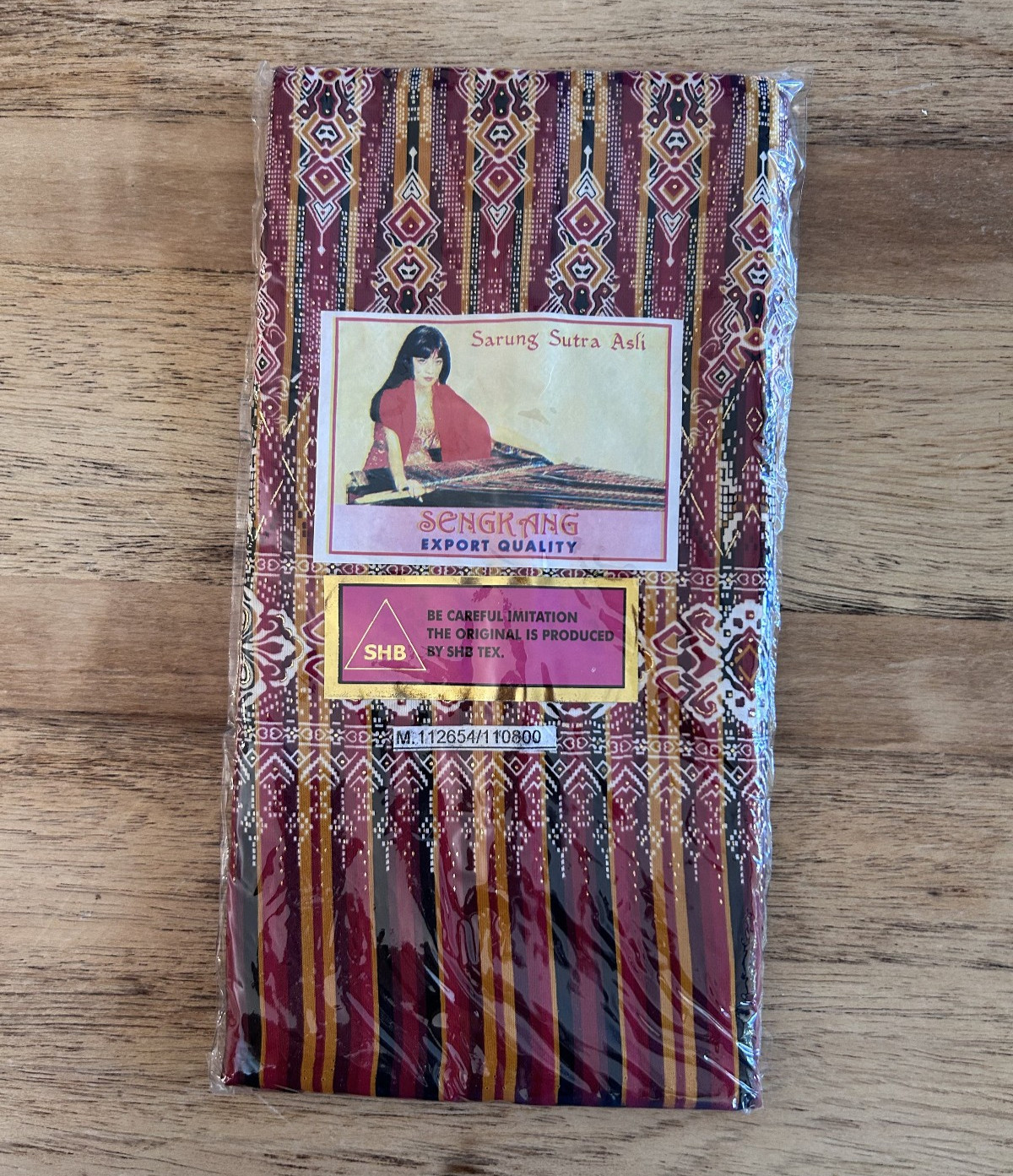 Vintage Sengkang Silk Sarong Indonesian Ikat Bugis Sarung Sutra Asli