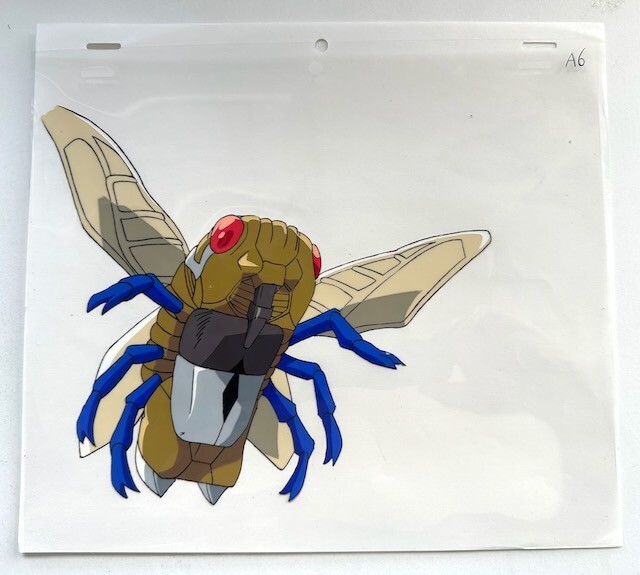 Vintage Transformers Beast Wars Waspinator Animation Cel Ultra Rare