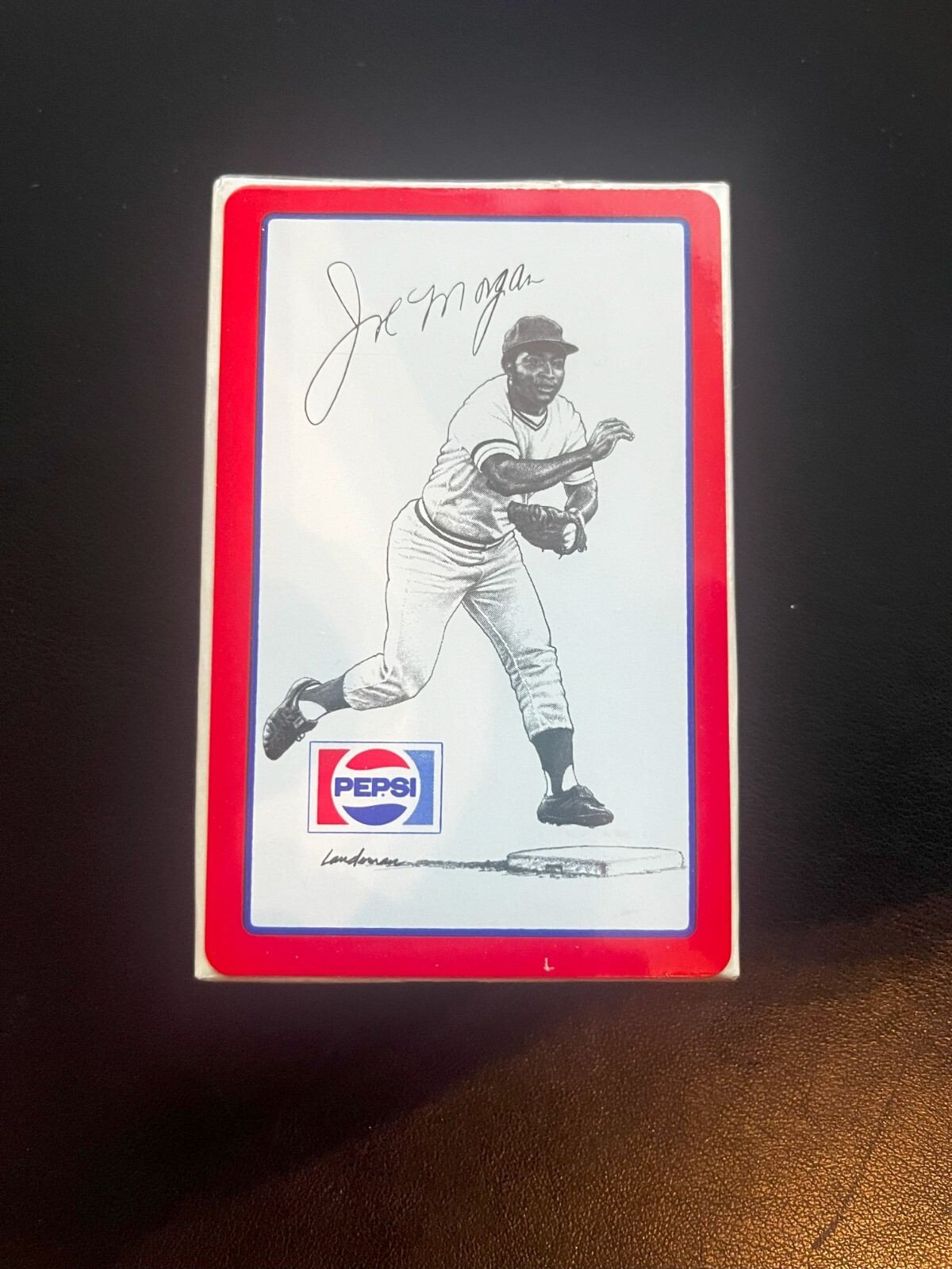 1978 Landsman Sports Deck Playing Cards Sealed Pepsi Joe Morgan Cincinnati Reds