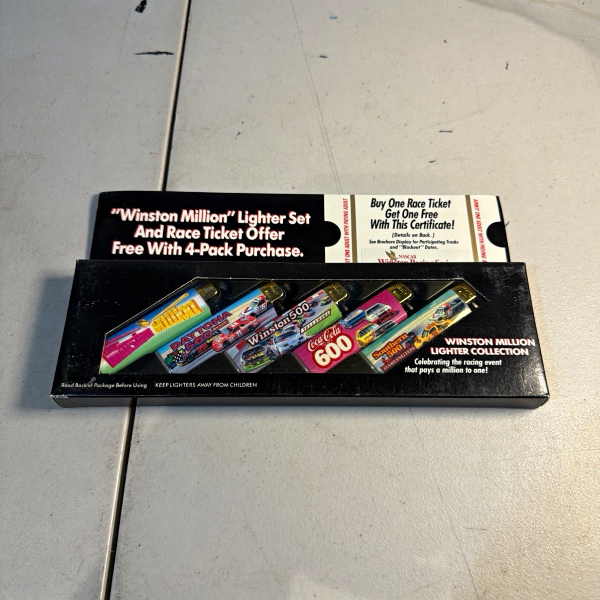 Winston Million Multicolor Lighter Set Collection Collectible Lighter Set