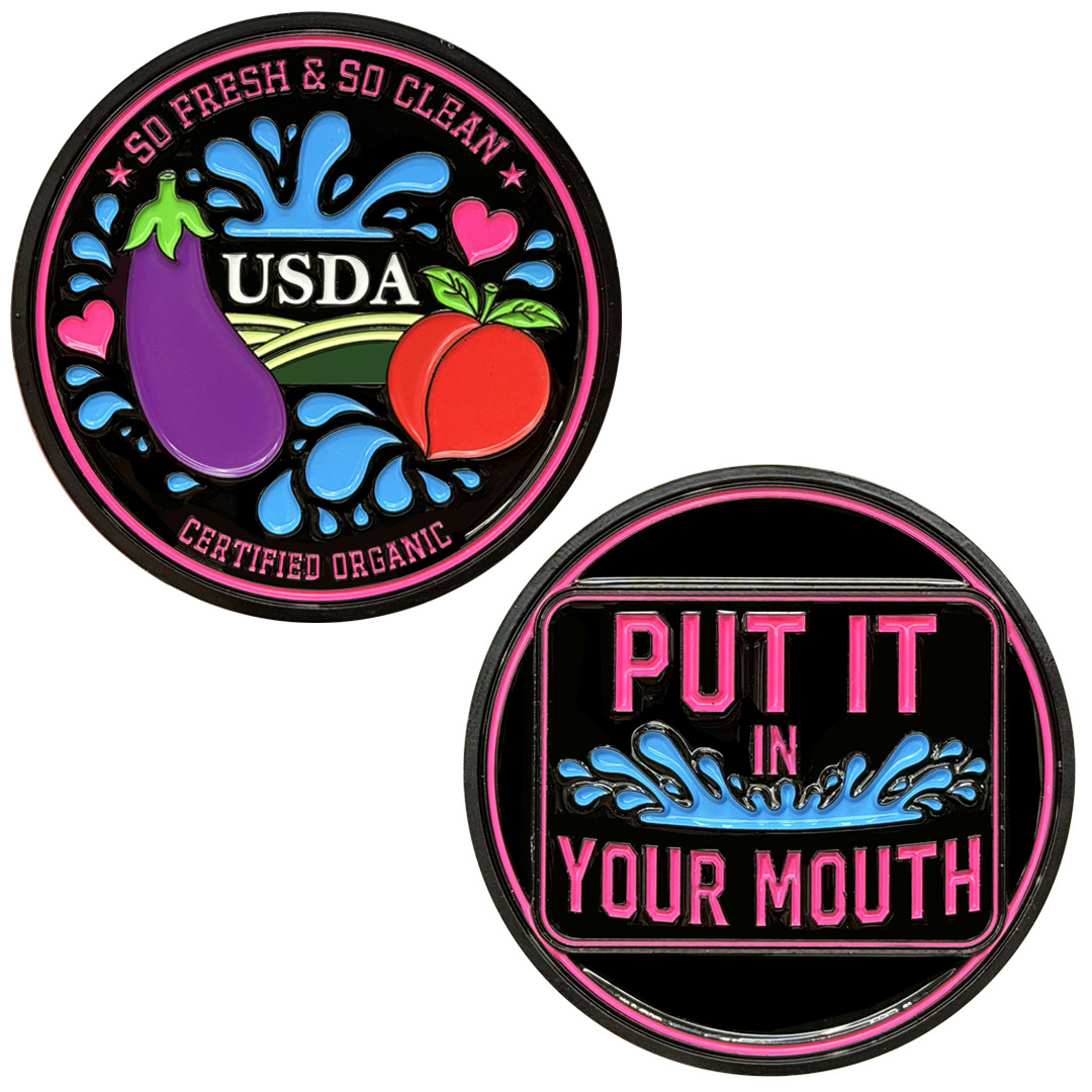 EL19-12 USDA Challenge Coin Department of Agriculture OALE