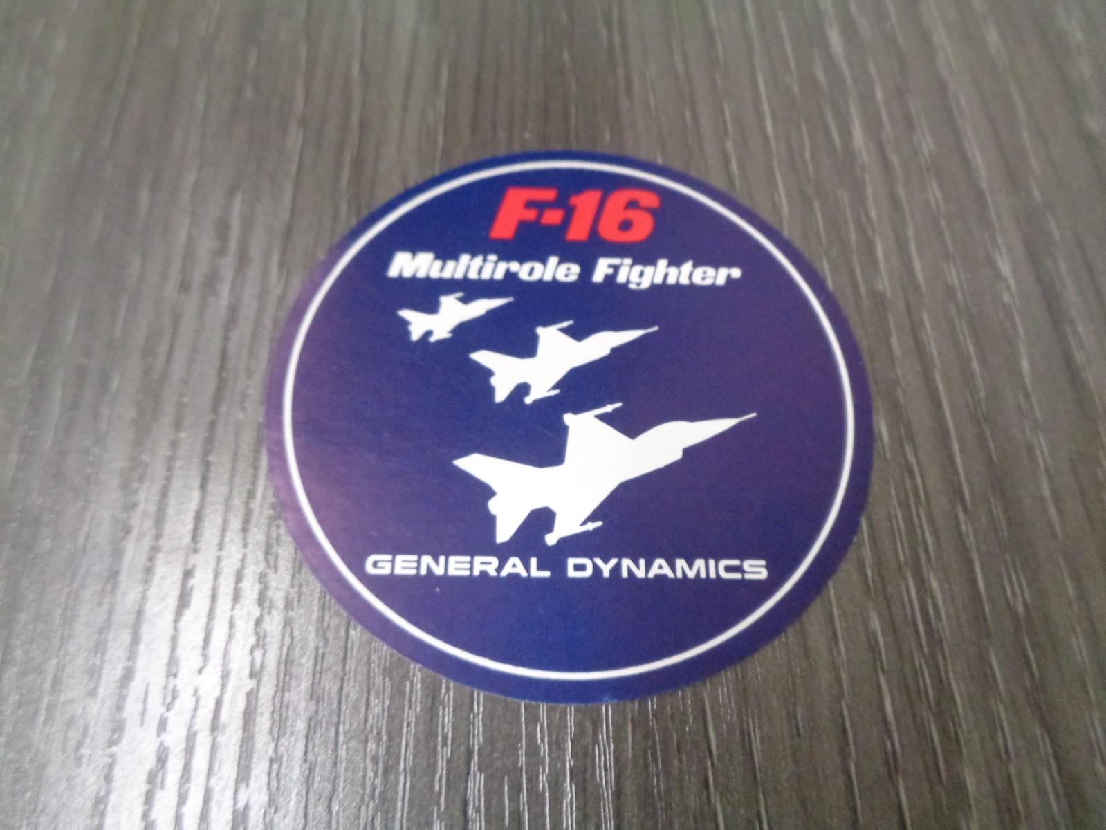 US AIR FORCE F-16 MULTIROLE FIGHTER GENERAL DYNAMICS  Decal STICKER