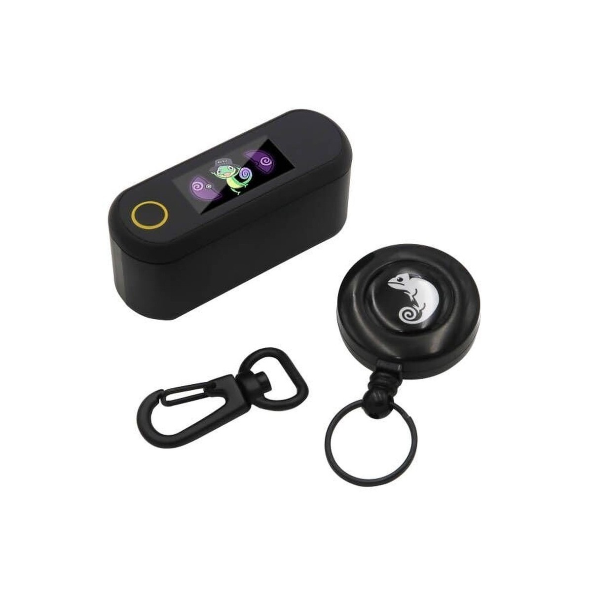 Brook Pocket Auto Catch Carry for Poke Go (Black) & Wirecare for Circuit Safety