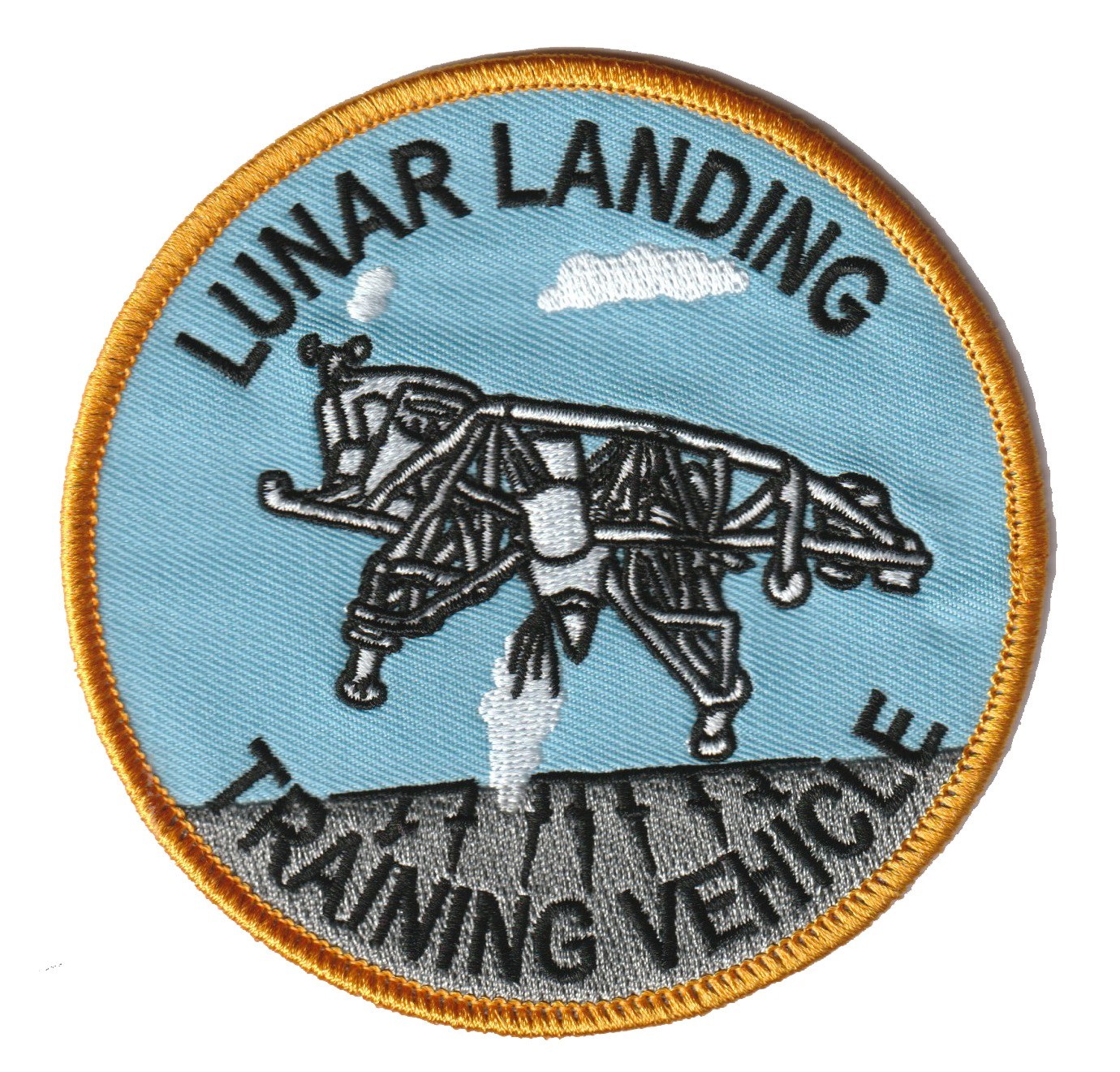 NASA Apollo Lunar Landing Training Vehicle space program moon mission patch