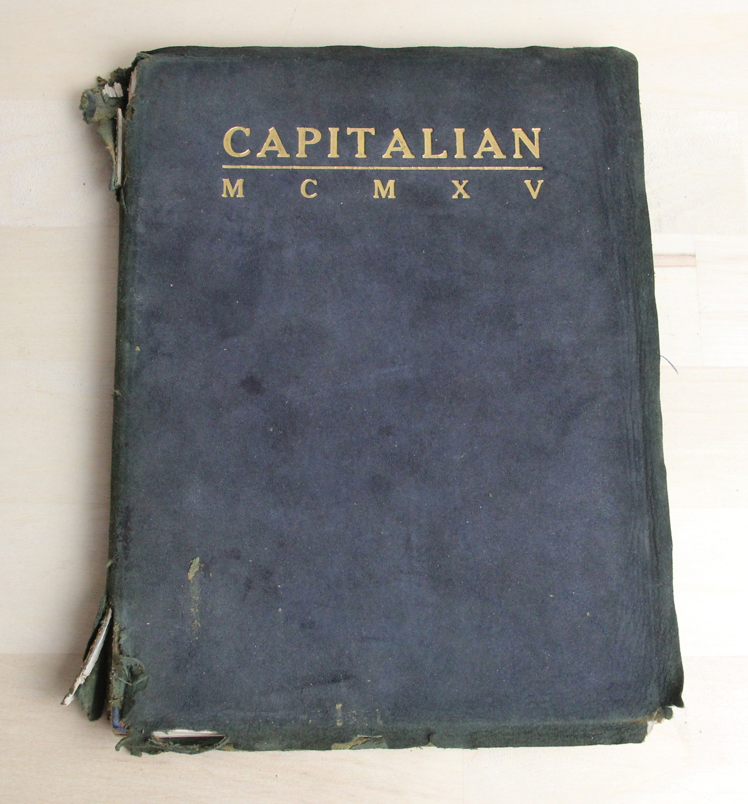 1915 Capital University Capitalian Yearbook Columbus Ohio OH