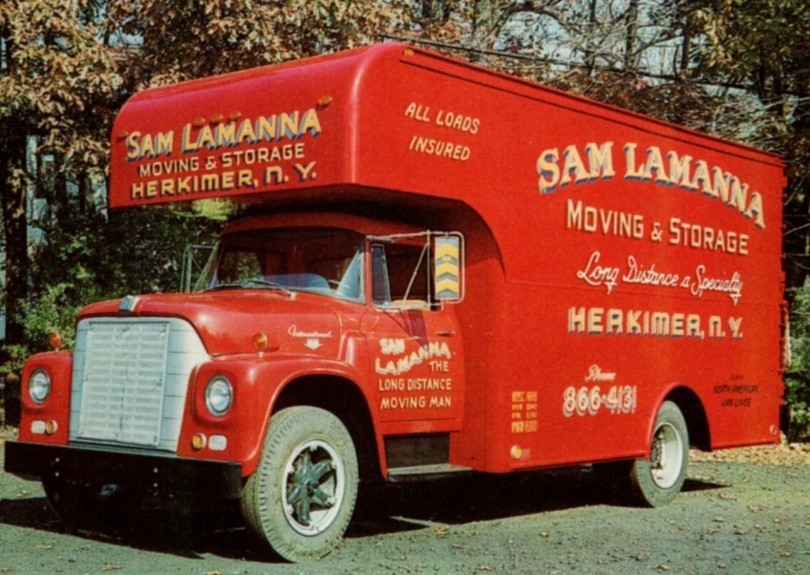 International Loadstar Truck  Sam Lamanna Heakimera NY Fridge Magnet