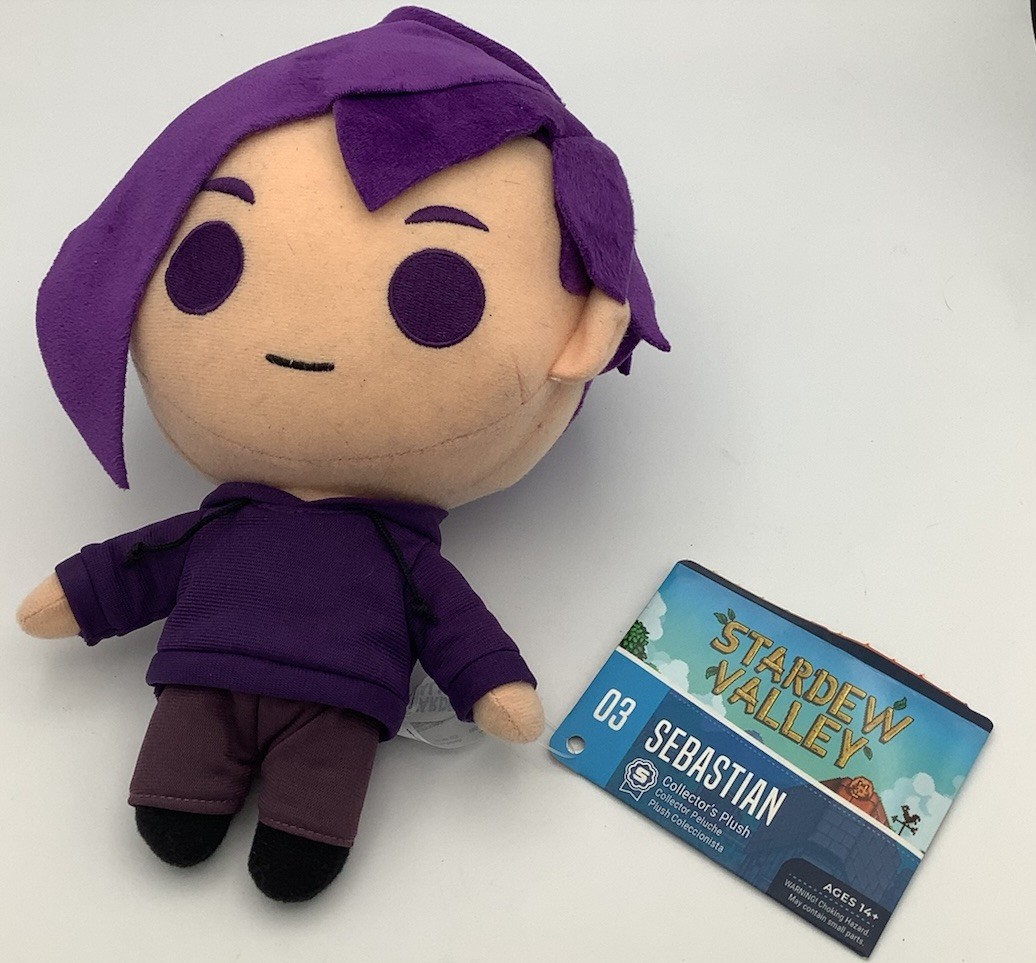 Sebastian Stardew Valley Sanshee | Official Limited Plush w/ Tag & Card