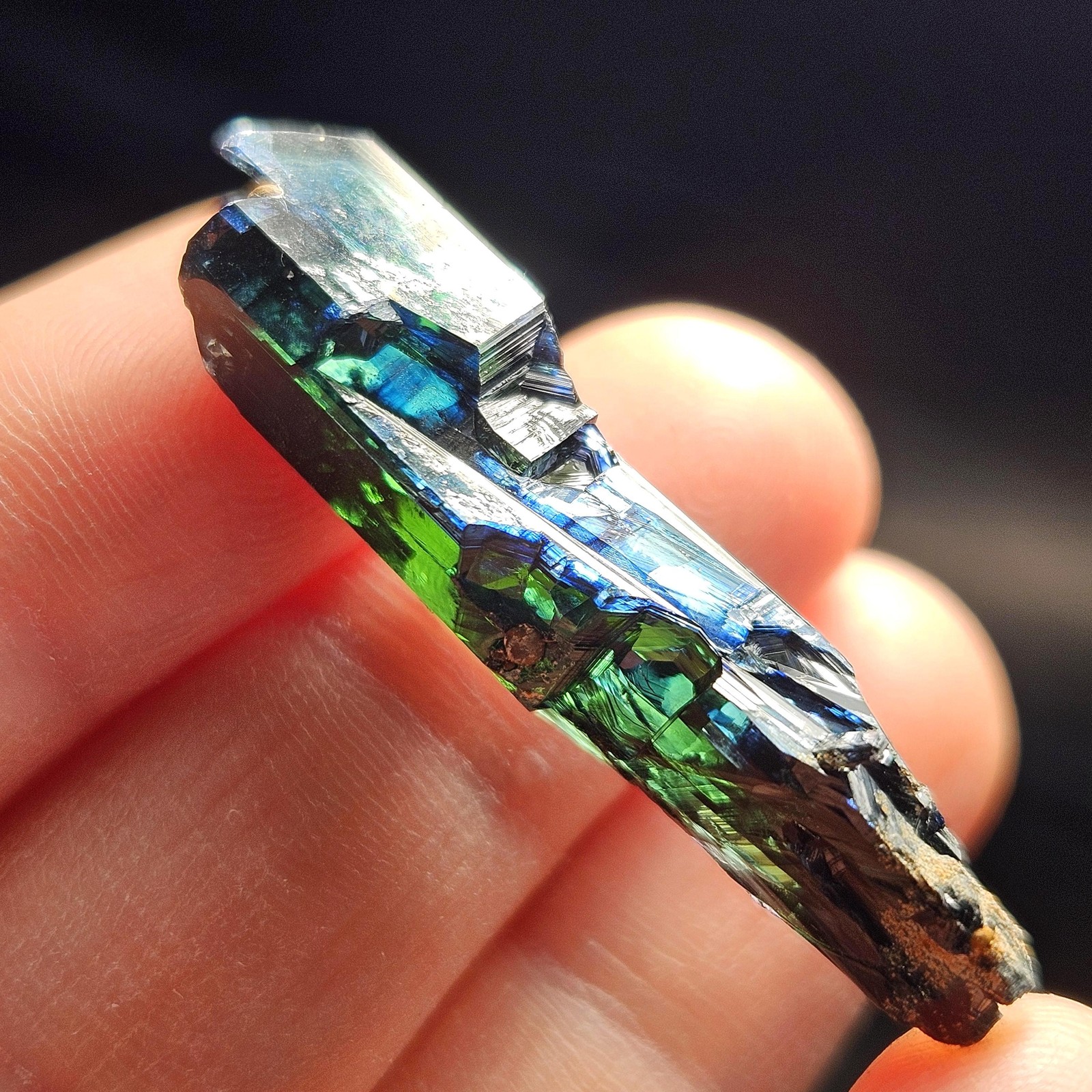 Terminated Vivianite Crystal, High-Grade Specimen