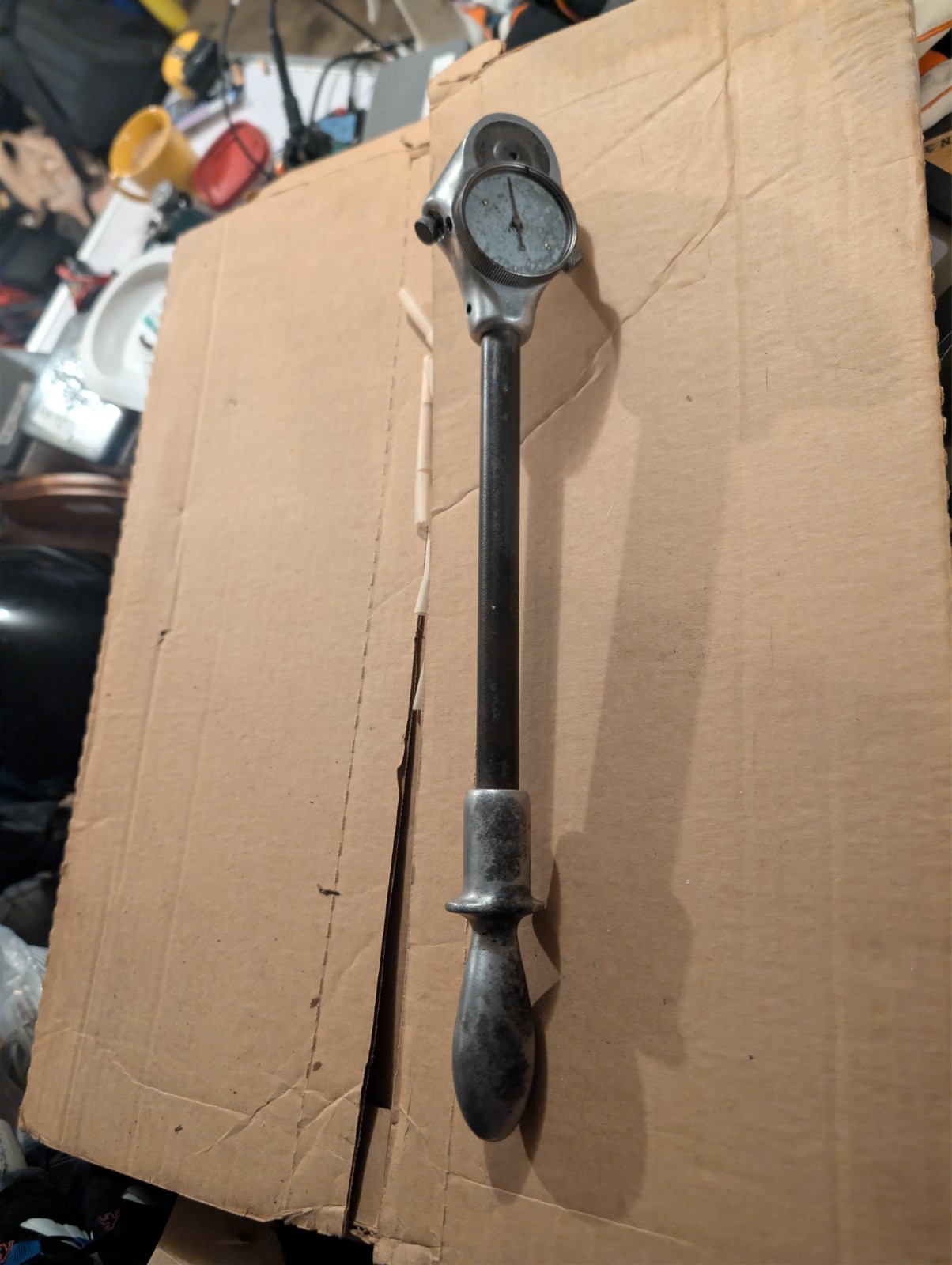 Vintage WWII Kwik-Way Dial Torque Wrench Army-Navy AN 412 Stamp Cedar Rapids IA