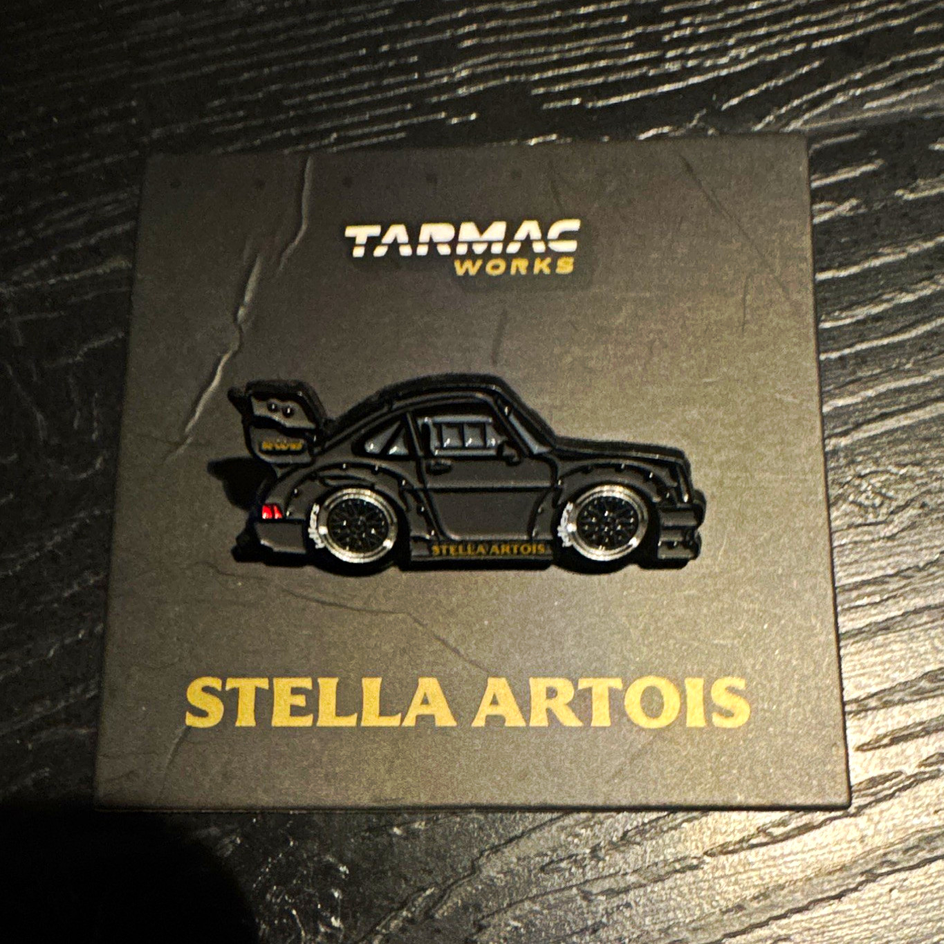 Leen Customs Tarmac Works Porsche Stella Artois Car Pin Limited Edition 602