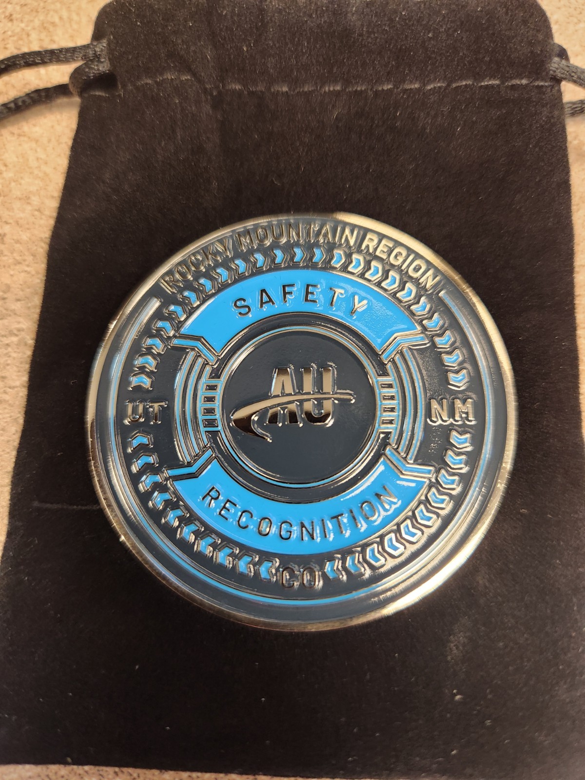 Allied Universal Security Services Rare Safety Award Challenge Coin 