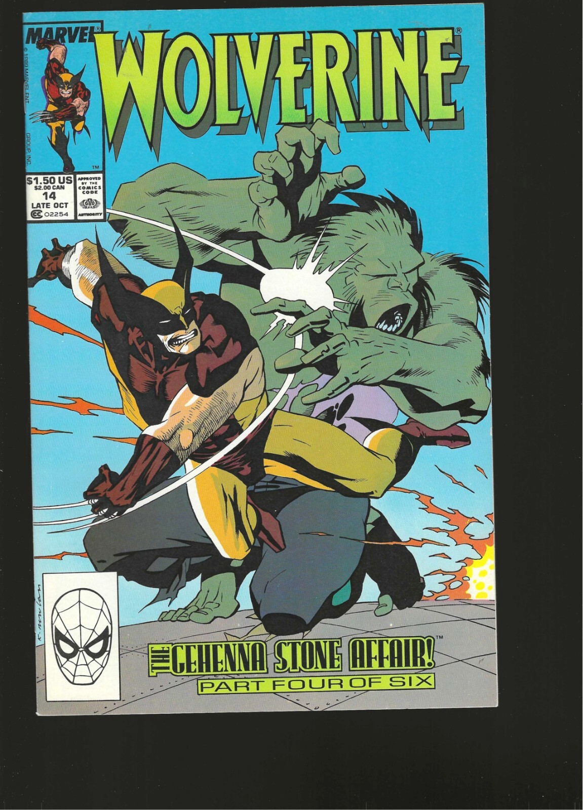 Wolverine #14 Oct 1989 NM
